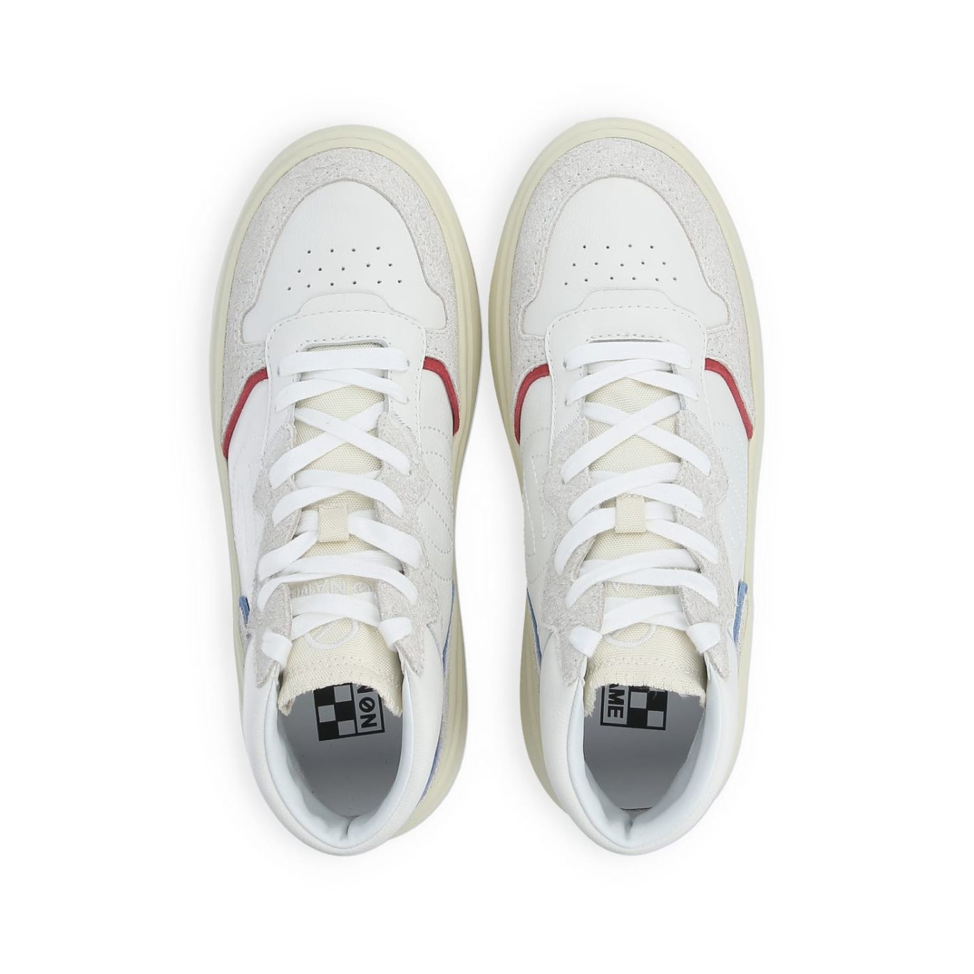 BRIDGET MID - GRAIN/HAIRSUEDE - WHITE